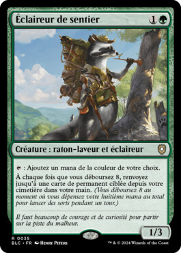 Éclaireur de sentier - Bloomburrow Commander