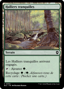 Halliers tranquilles - Bloomburrow Commander