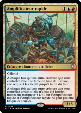 Amplificateur rapide - Bloomburrow Commander