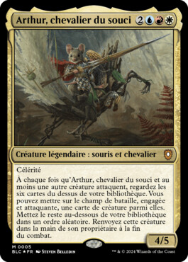 Arthur, chevalier du souci - Bloomburrow Commander