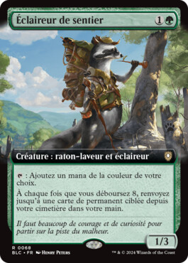 Éclaireur de sentier - Bloomburrow Commander