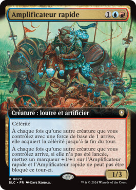 Amplificateur rapide - Bloomburrow Commander