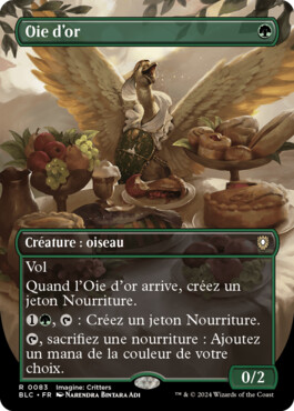 Oie d'or - Bloomburrow Commander