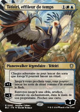 Téfeiri, effileur de temps - Bloomburrow Commander