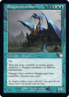 Dragon scintillant - La Guerre Fratricide Commander