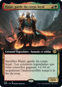 Hajar, garde du corps loyal - La Guerre Fratricide
