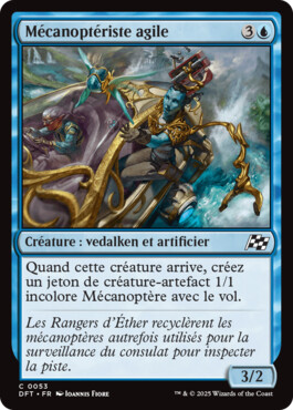 Mécanoptériste agile - Aetherdrift