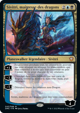 Sivitri, maîtresse des dragons - Dominaria Uni Commander