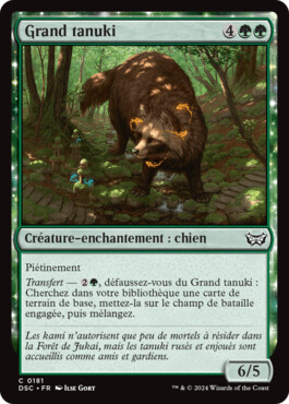 Grand tanuki - Mornebrune : la Maison de l’horreur Commander