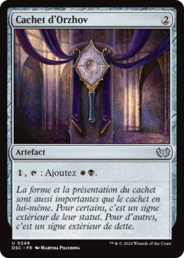 Cachet d'Orzhov - Mornebrune : la Maison de l’horreur Commander