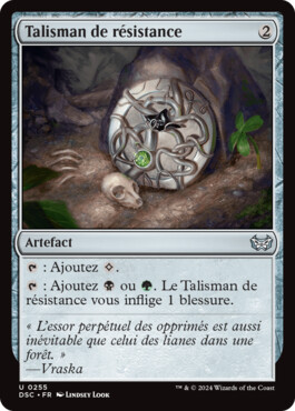 Talisman de résistance - Mornebrune : la Maison de l’horreur Commander