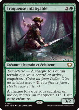 Traqueuse infatigable - Aux portes des Eternités Commander