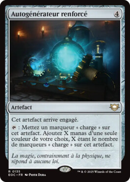 Autogénérateur renforcé - Aux portes des Eternités Commander
