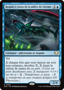 Requin à cosses de la milice de chrome - Aux portes des Eternités Commander