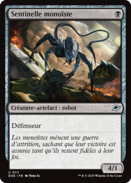 Sentinelle monoïste - Aux portes des Eternités