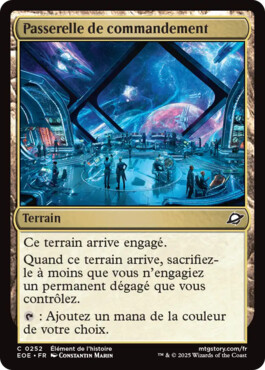 Passerelle de commandement - Aux portes des Eternités