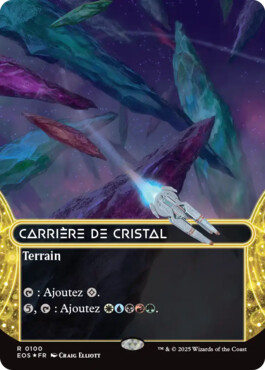 Carrière de cristal - Aux portes des Eternités Paysages stellaires