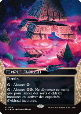 Temple eldrazi - Aux portes des Eternités Paysages stellaires