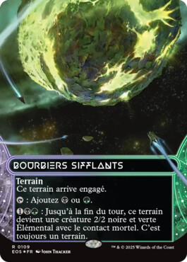 Bourbiers sifflants - Aux portes des Eternités Paysages stellaires