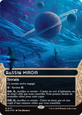 Bassin miroir - Aux portes des Eternités Paysages stellaires