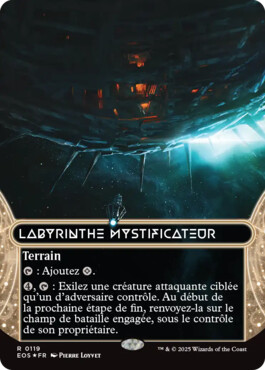 Labyrinthe mystificateur - Aux portes des Eternités Paysages stellaires