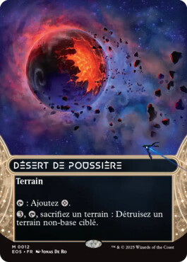 Désert de poussière - Aux portes des Eternités Paysages stellaires