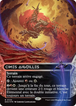 Cimes aiguilles - Aux portes des Eternités Paysages stellaires