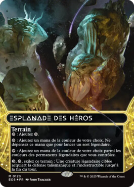 Esplanade des héros - Aux portes des Eternités Paysages stellaires