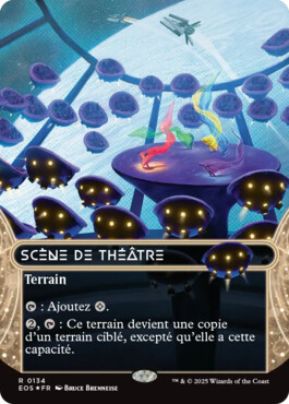 Scène de théâtre - Aux portes des Eternités Paysages stellaires