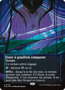 Fosse à goudron rampante - Aux portes des Eternités Paysages stellaires