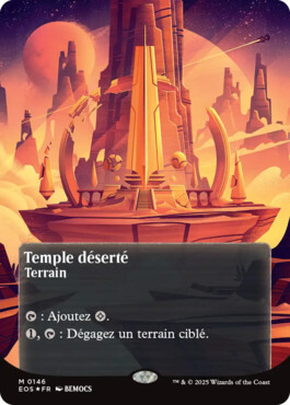 Temple déserté - Aux portes des Eternités Paysages stellaires