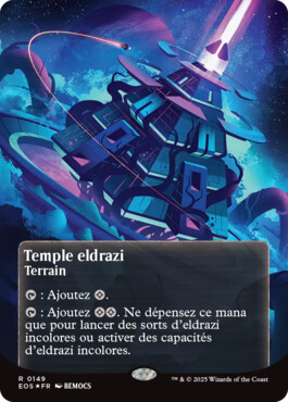 Temple eldrazi - Aux portes des Eternités Paysages stellaires