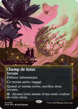 Champ de lotus - Aux portes des Eternités Paysages stellaires