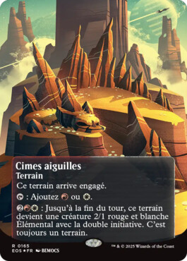 Cimes aiguilles - Aux portes des Eternités Paysages stellaires