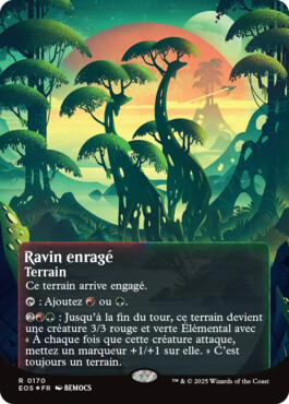 Ravin enragé - Aux portes des Eternités Paysages stellaires