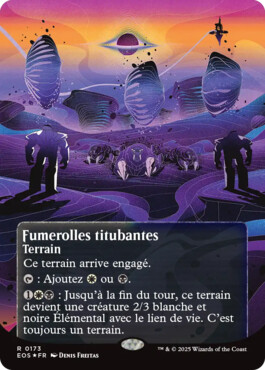 Fumerolles titubantes - Aux portes des Eternités Paysages stellaires