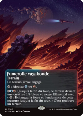 Fumerolle vagabonde - Aux portes des Eternités Paysages stellaires