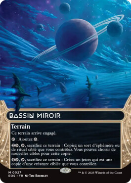 Bassin miroir - Aux portes des Eternités Paysages stellaires