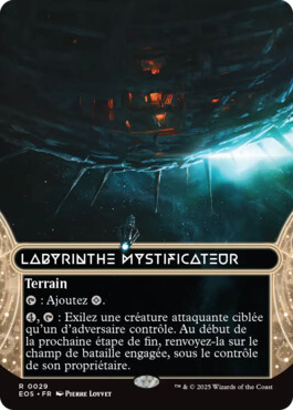 Labyrinthe mystificateur - Aux portes des Eternités Paysages stellaires