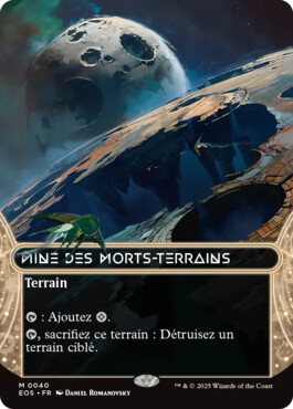 Mine des morts-terrains - Aux portes des Eternités Paysages stellaires