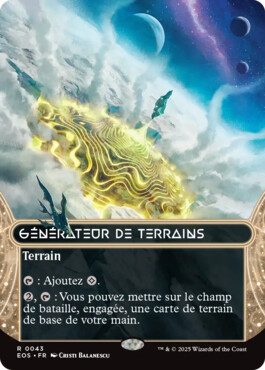 Générateur de terrains - Aux portes des Eternités Paysages stellaires