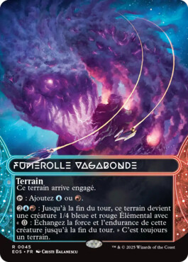 Fumerolle vagabonde - Aux portes des Eternités Paysages stellaires