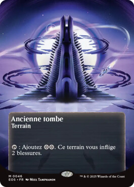 Ancienne tombe - Aux portes des Eternités Paysages stellaires