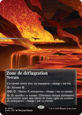 Zone de déflagration - Aux portes des Eternités Paysages stellaires