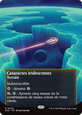 Cataractes iridescentes - Aux portes des Eternités Paysages stellaires