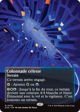 Colonnade céleste - Aux portes des Eternités Paysages stellaires
