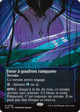 Fosse à goudron rampante - Aux portes des Eternités Paysages stellaires