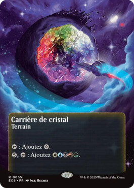 Carrière de cristal - Aux portes des Eternités Paysages stellaires