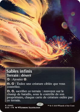 Sables infinis - Aux portes des Eternités Paysages stellaires