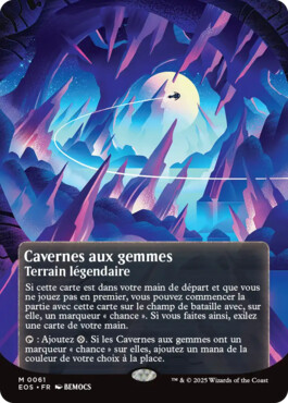 Cavernes aux gemmes - Aux portes des Eternités Paysages stellaires